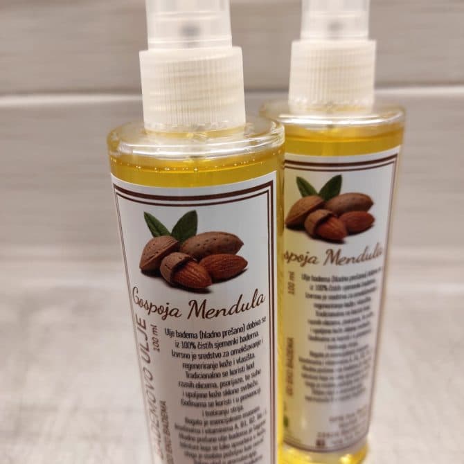 Bademovo ulje 100 ml s prskalicom